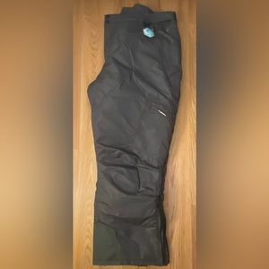 NWT Black arctic quest snow pants 2X